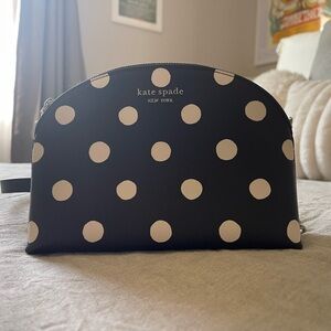 Kate Spade New York Polka Dot Crossbody Purse | Black & White Dome Bag